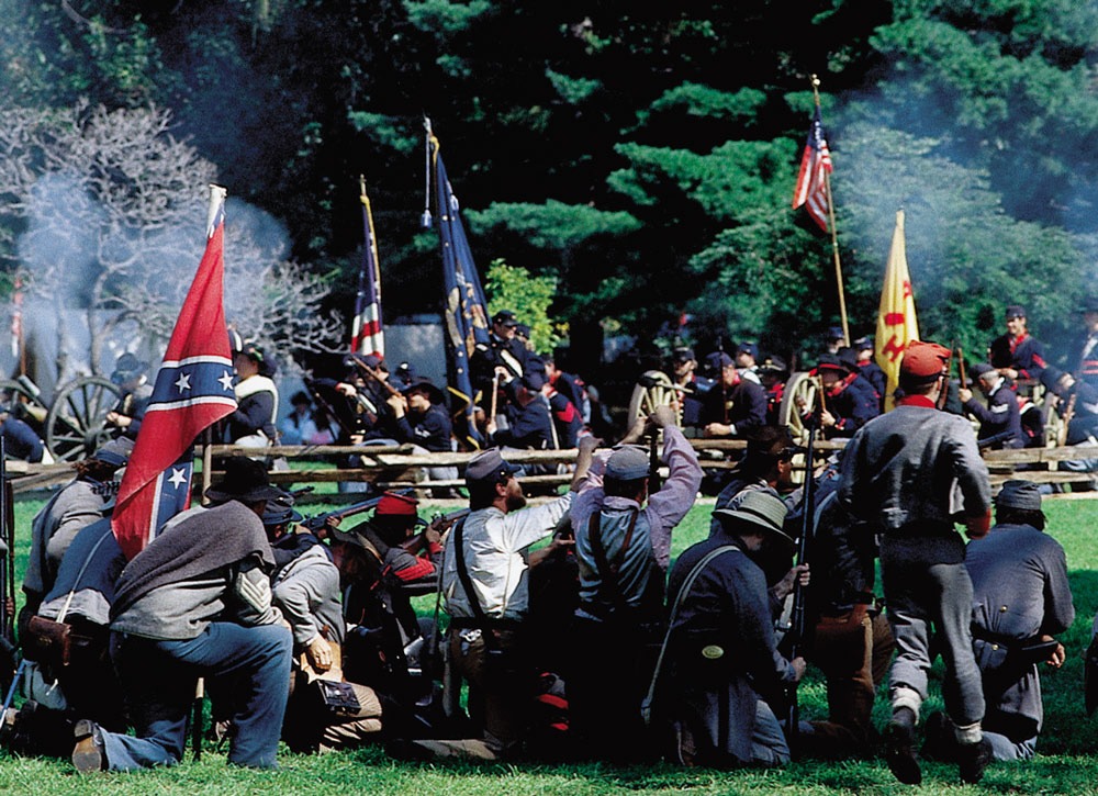 Iowa Civil War Reenactment