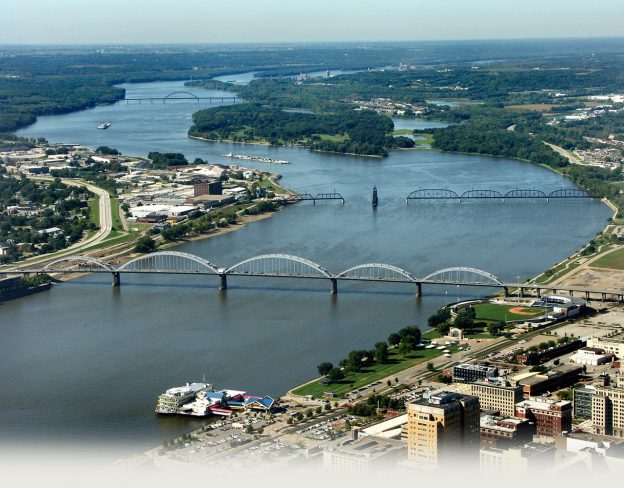 Mississippi River in Iowa