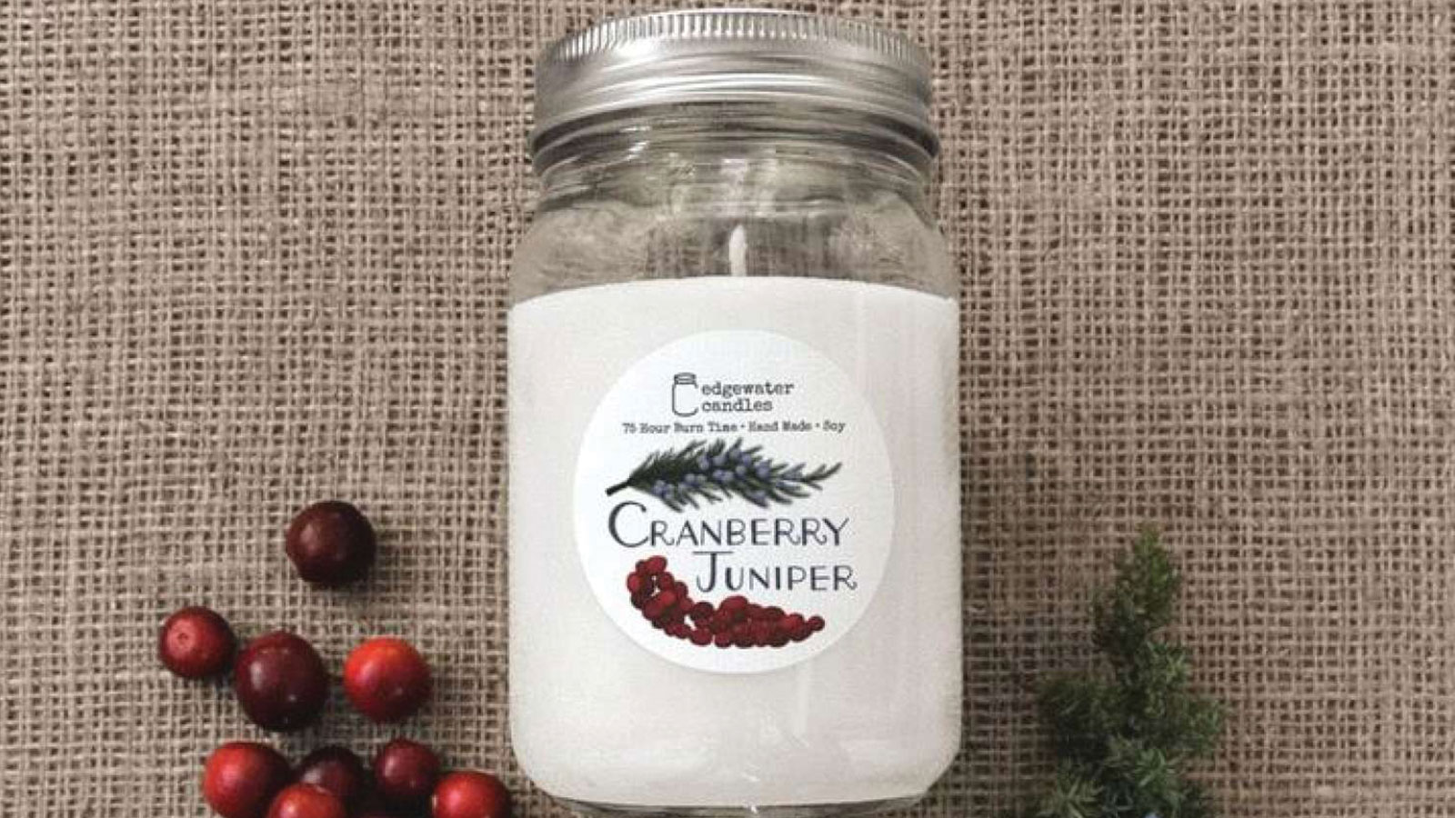 Cranberry Juniper candle